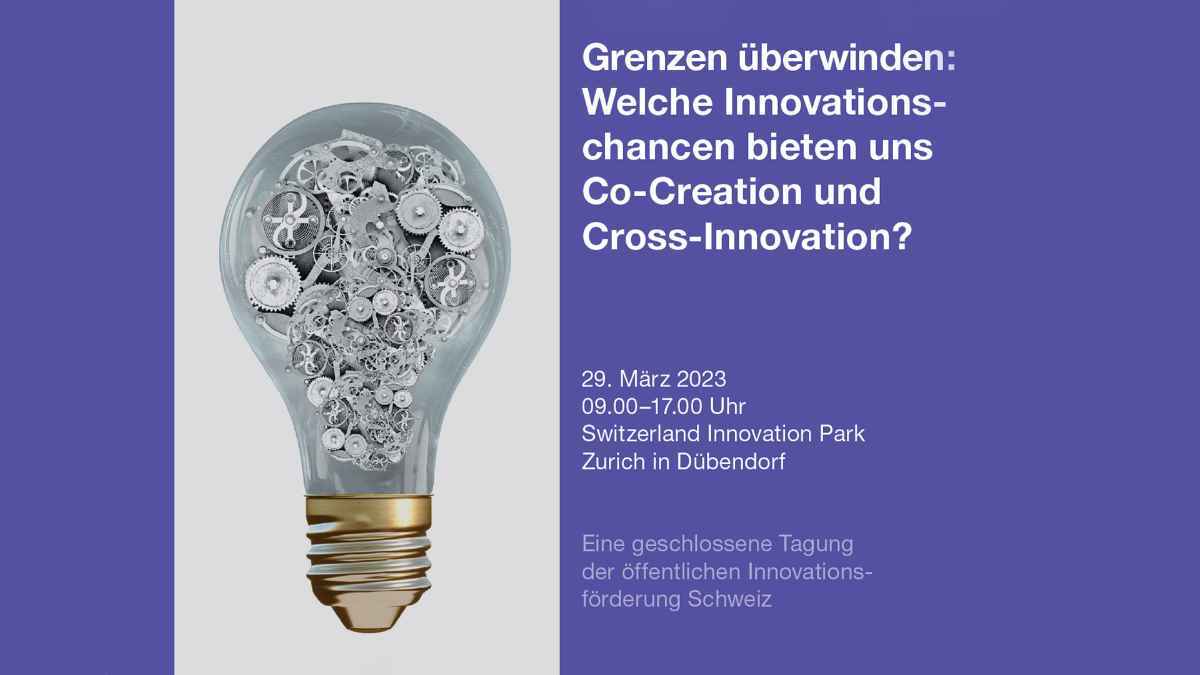 Öffentliche Innovationsförderung Schweiz: Innoday 2023