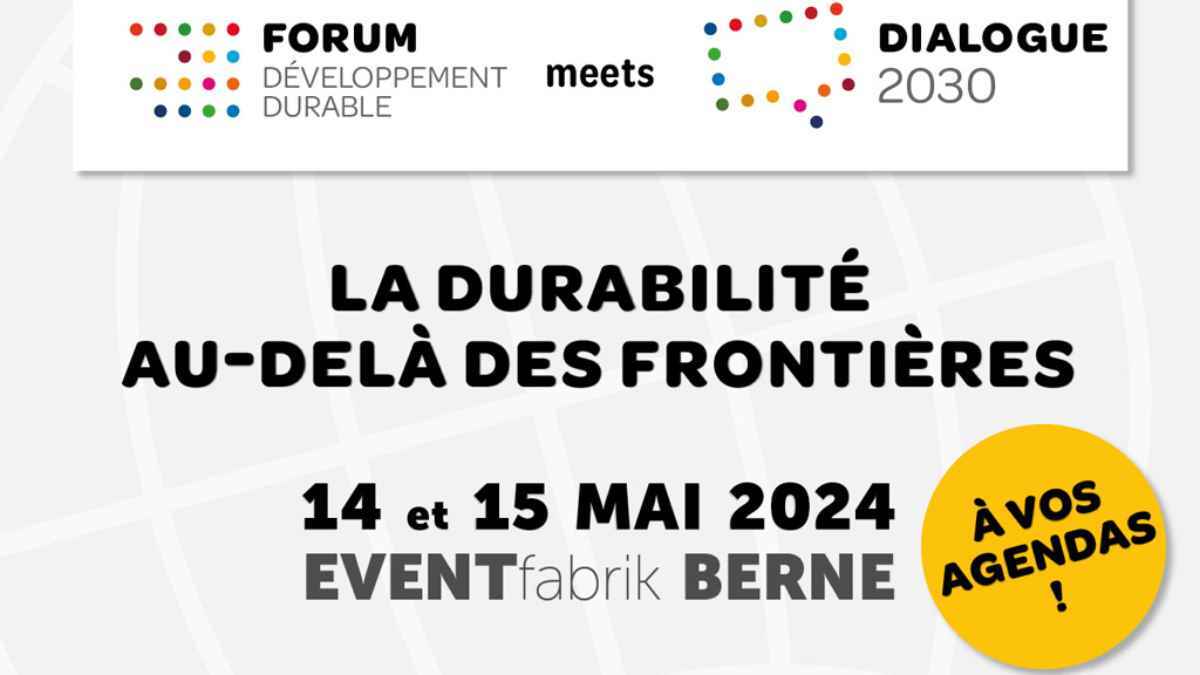 Forum développement durable et Dialogue 2030