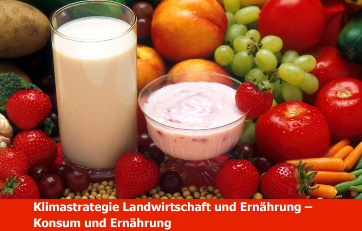 Klimastrategie Landwirtschaft und Ernährung Konsum und Ernährung