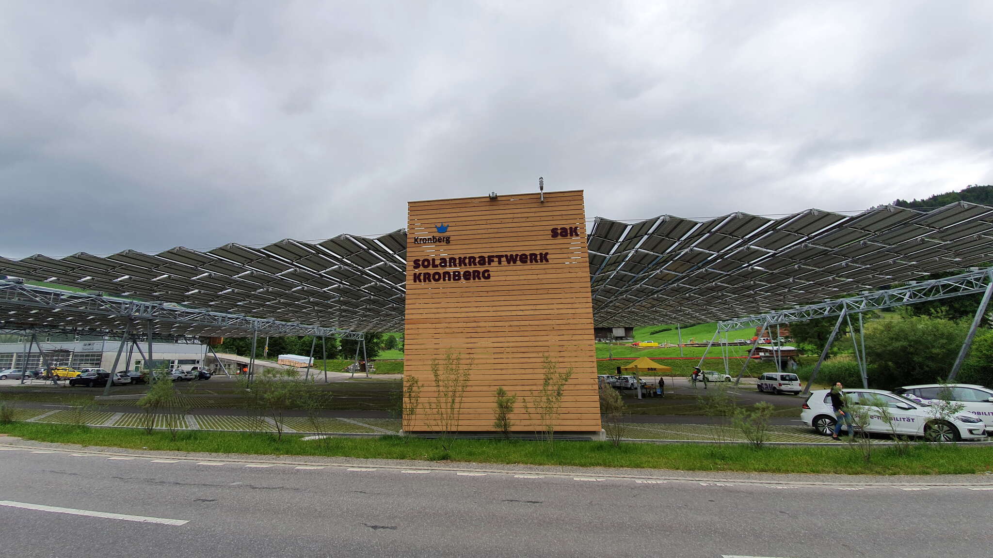 Toit solaire du parking Jakobsbad