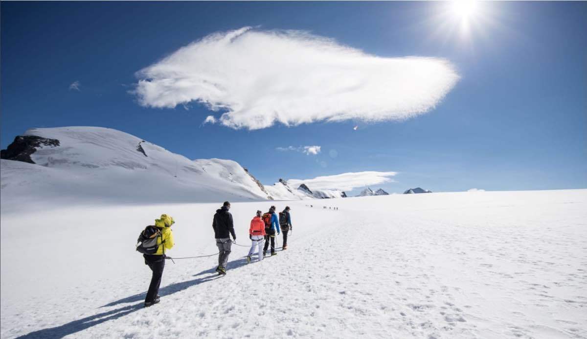 Attività outdoor Alpi svizzere 2030