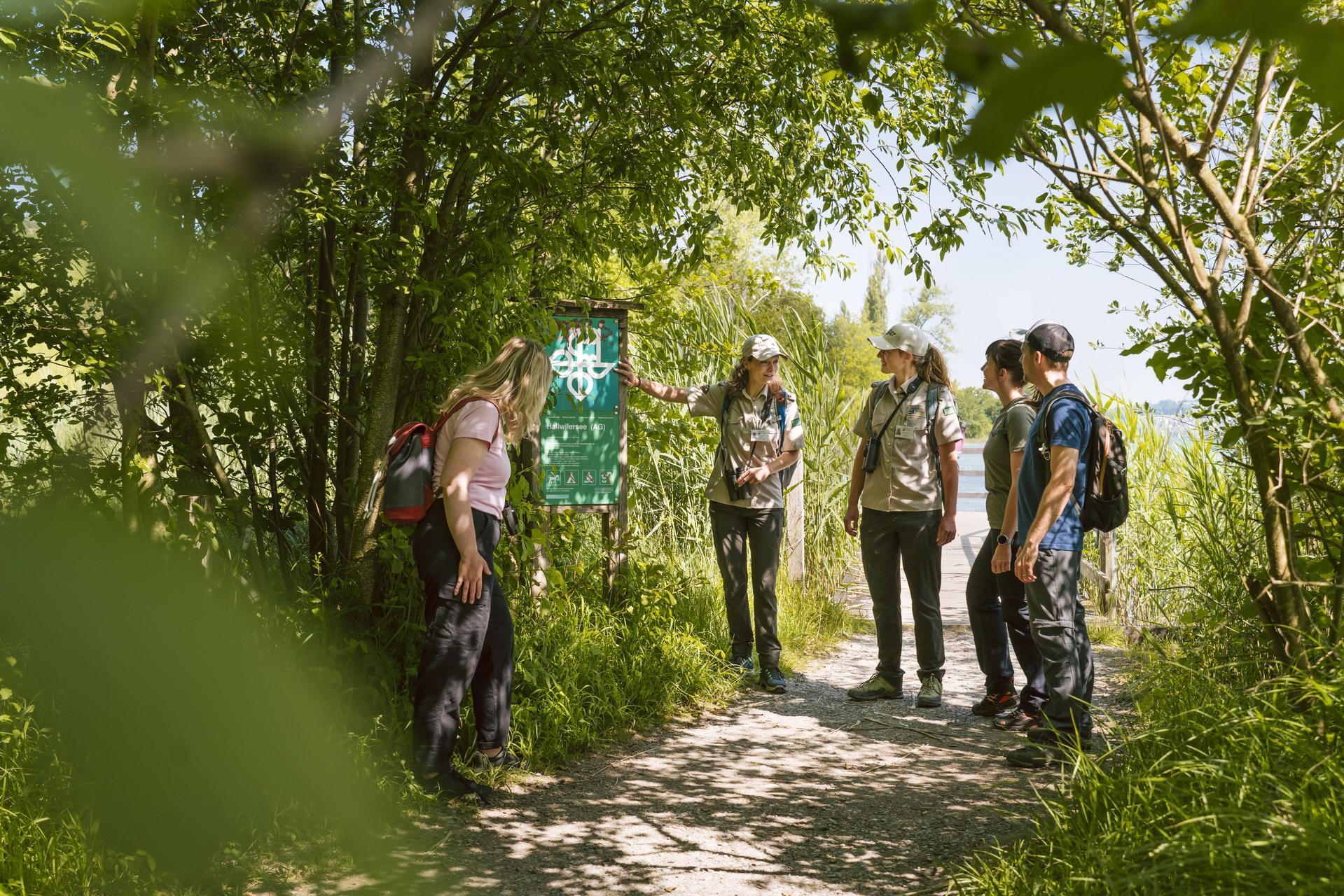 Aufbau Rangerdienst Sempachersee