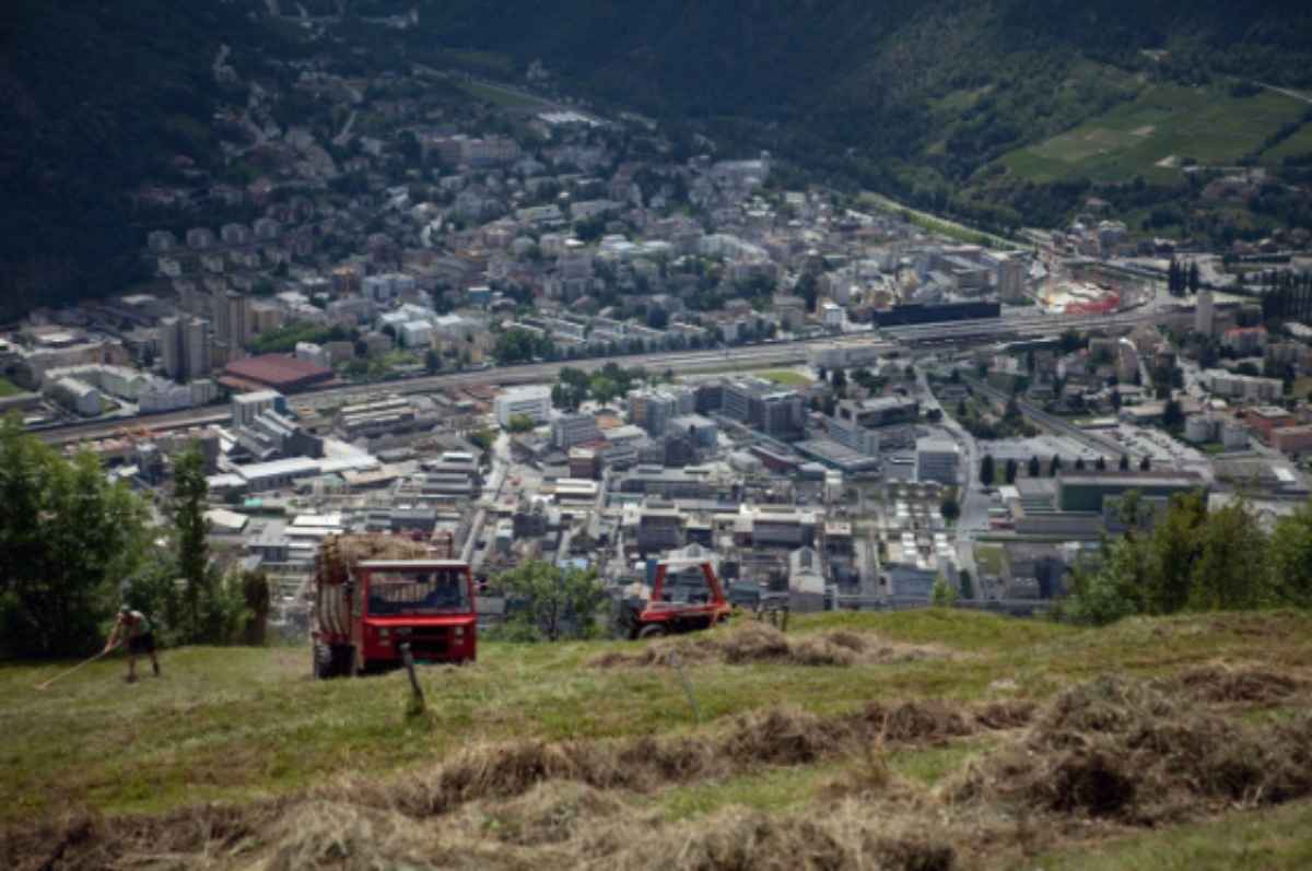 Développement entre régions de montagne et centres en Valais central