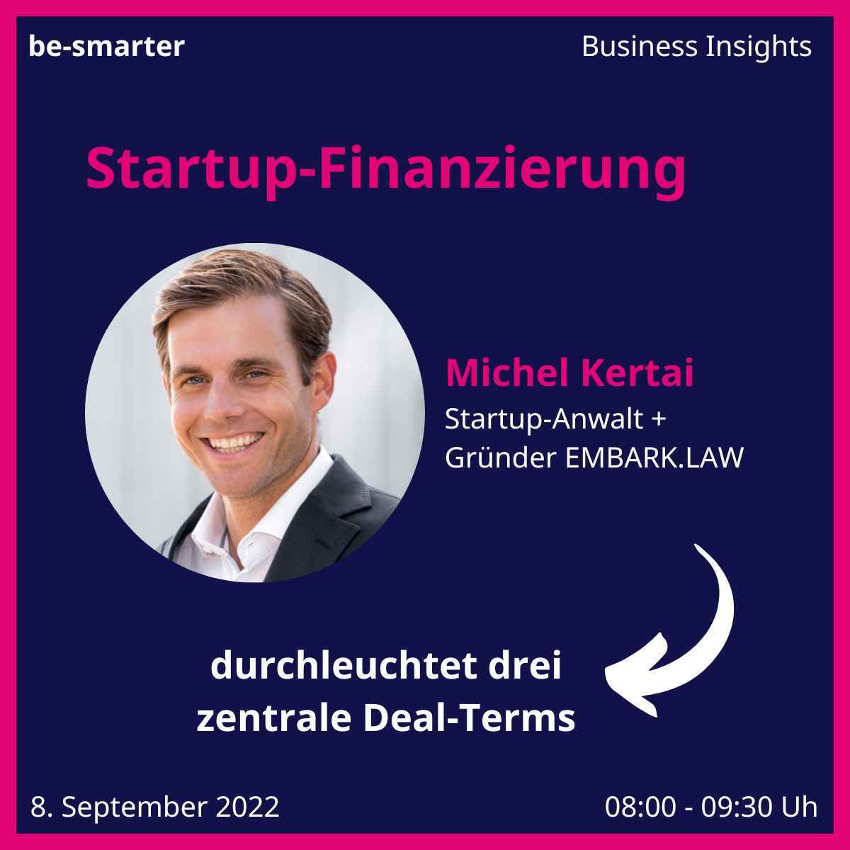 be-smarter - Business Insights: Startup Finanzierung
