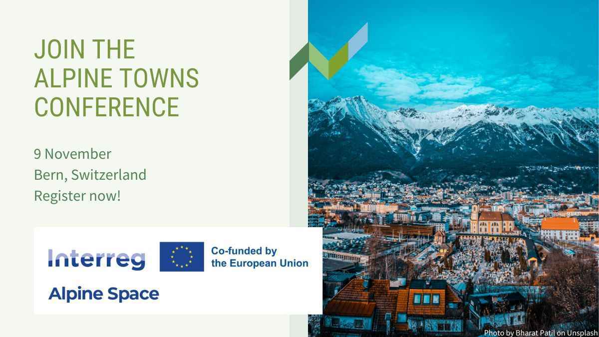 Konferenz: Alpenstädte als Schlüssel zur nachhaltigen Entwicklung im Alpenraum